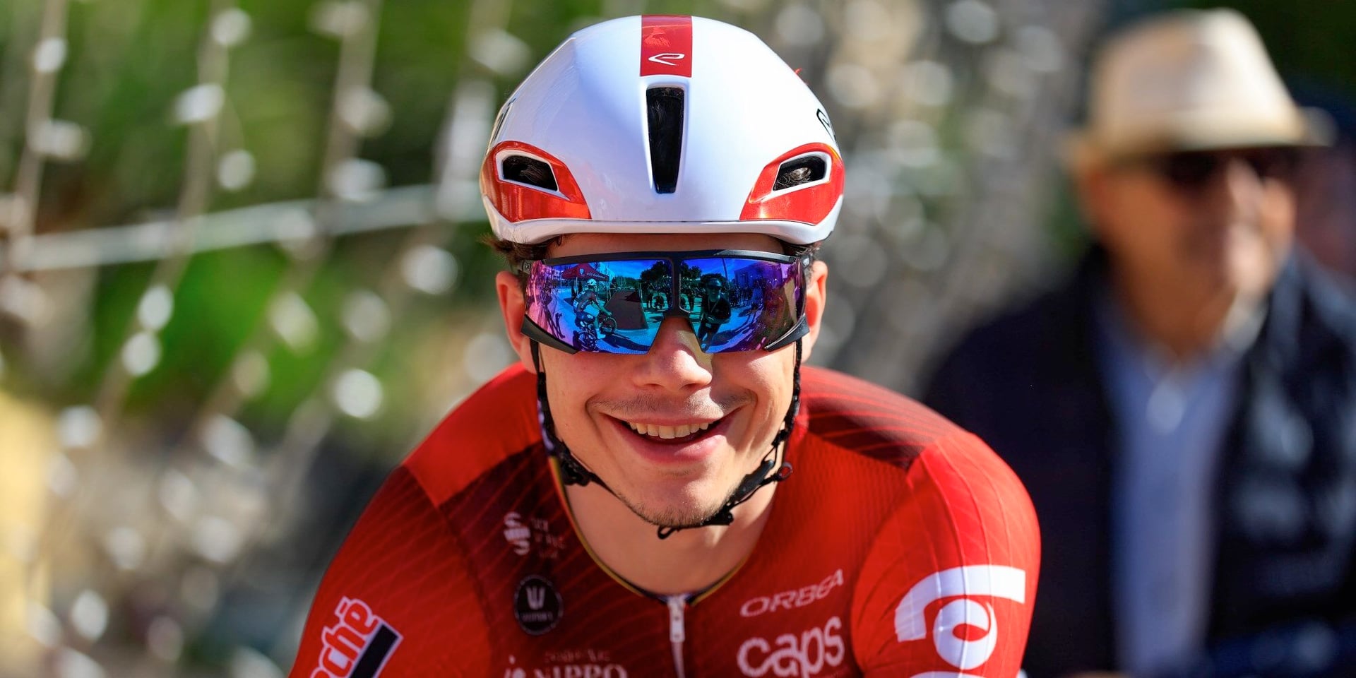 Arnaud De Lie bumps Lewis Askey in full sprint: "It was him or me"