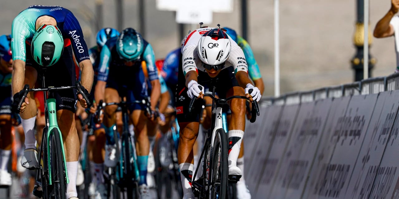 Cees Bol makes instant impression for Decathlon CMA CGM at UAE Tour