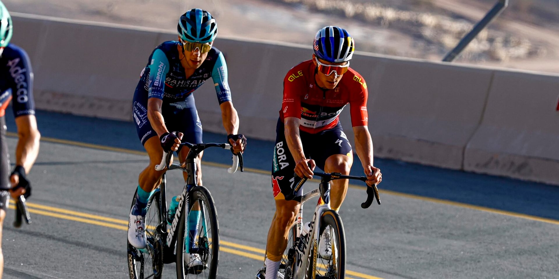 Remco Evenepoel falters in first mountain stage of UAE Tour, Tiberi wins ahead of miraculous Del Toro