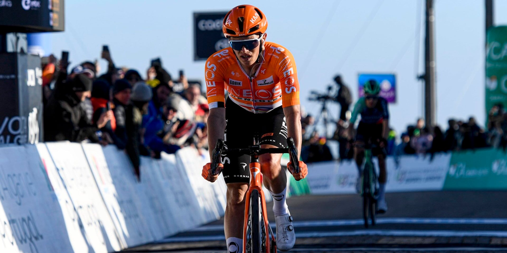 Oscar Onley satisfied after first climb test as INEOS rider: "A good start"