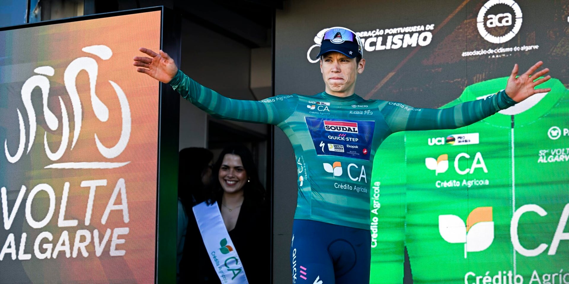 Is Paul Magnier the top favorite for the Omloop? "That's just you guys thinking"