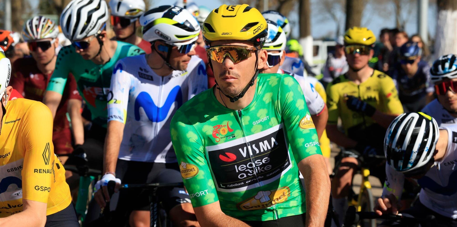 Christophe Laporte crashes in Ruta del Sol