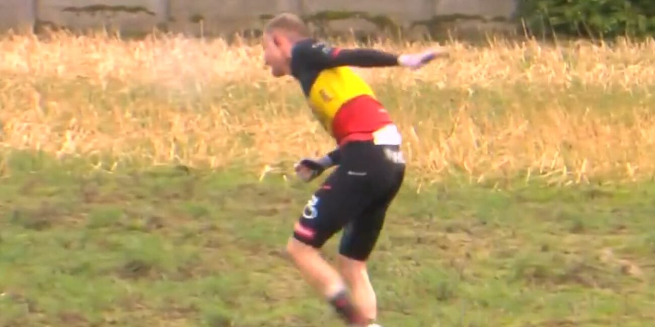 Tim Wellens abandons Kuurne-Brussels-Kuurne after severe crash and intense pain