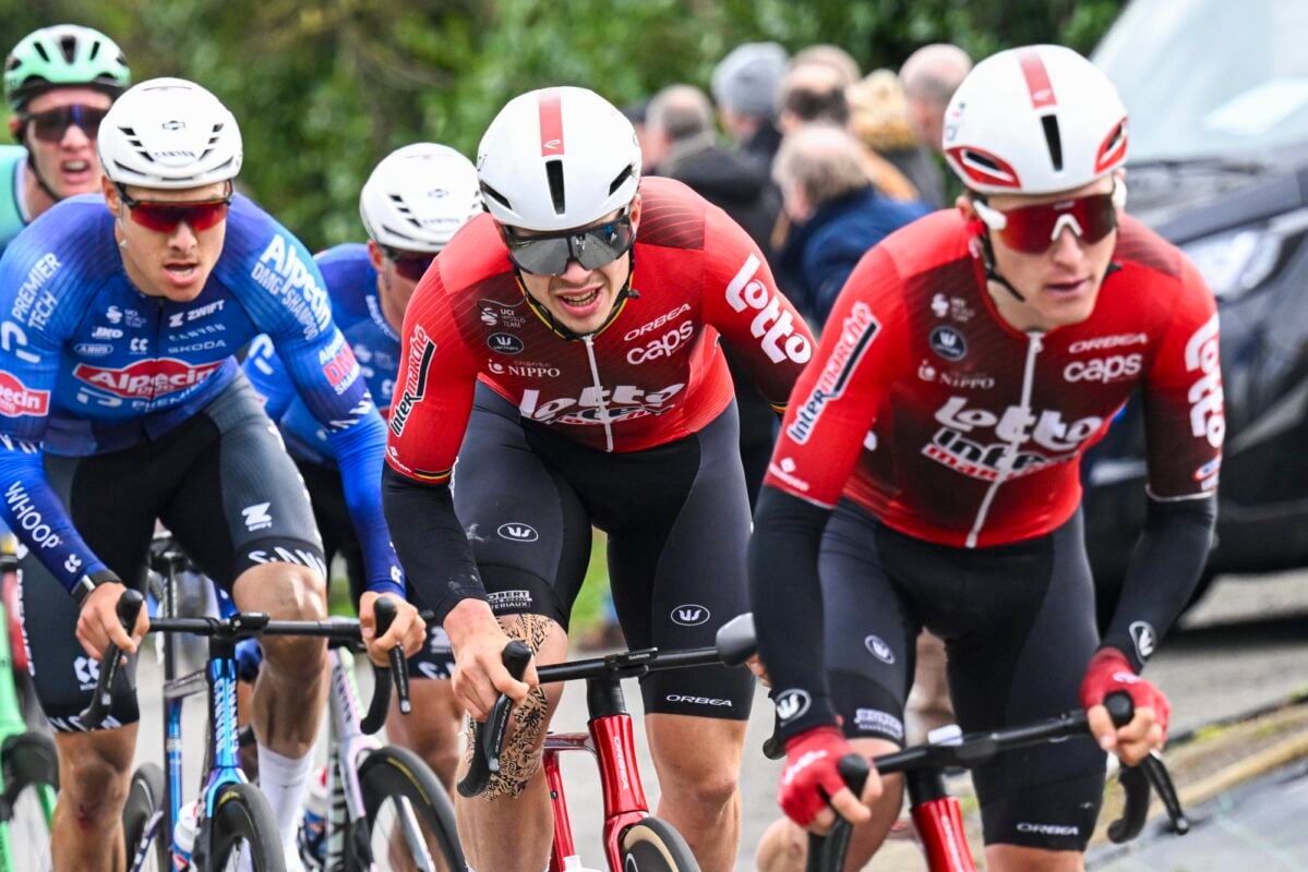 Lotto-Intermarché pushed hard for De Lie, but <em>the Bull of Lescheret</em> didn’t deliver - photo: Fotopersburo Cor Vos