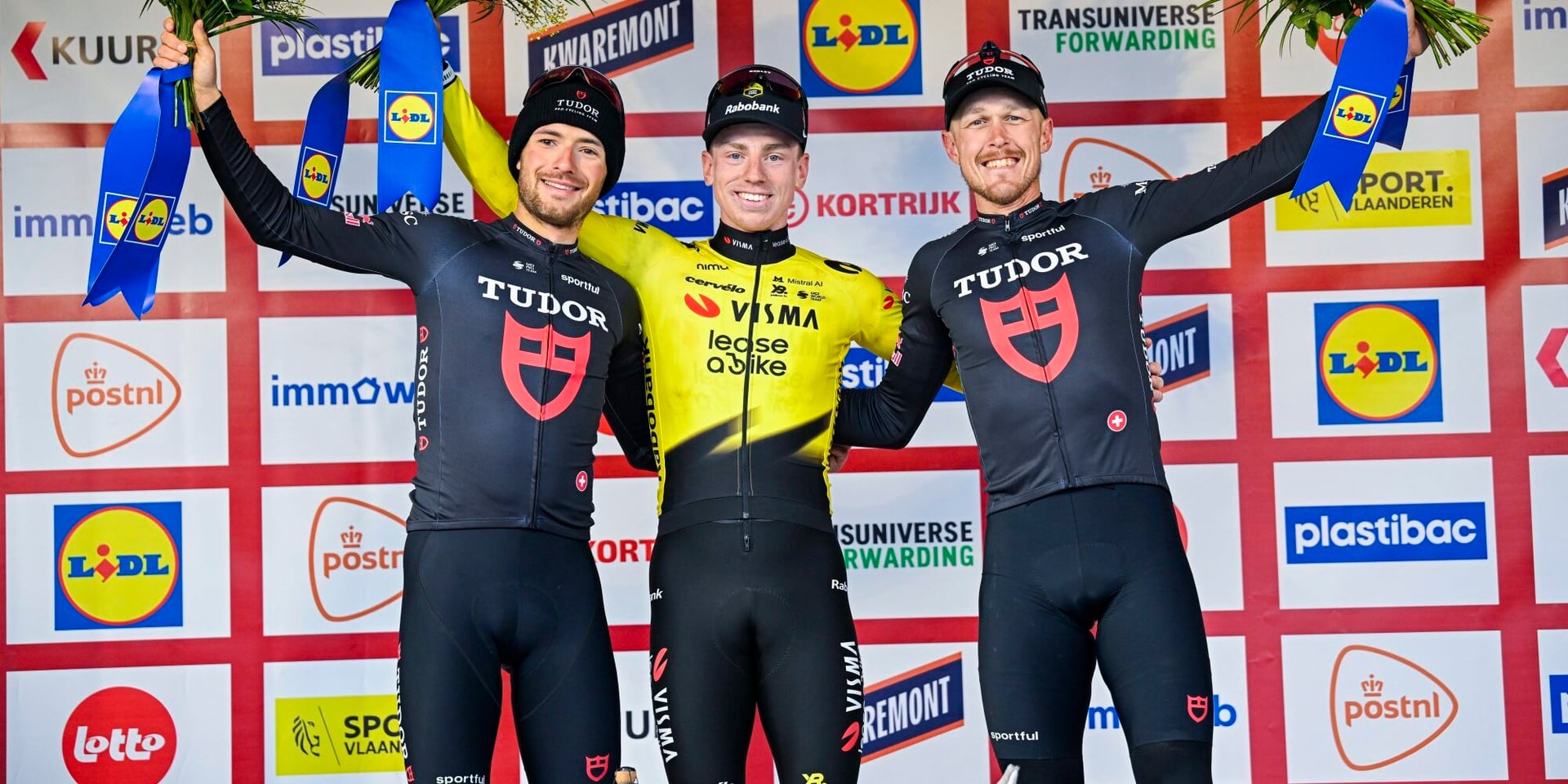 Tudor bounces back after 'shit day' in Kuurne: "Sometimes you have to use bad luck as motivation"