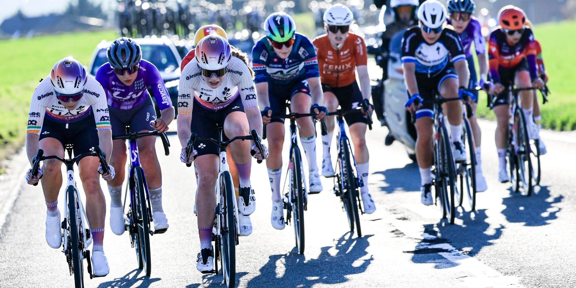 The ten leaders on their way to the finale - photo: Fotopersburo Cor Vos