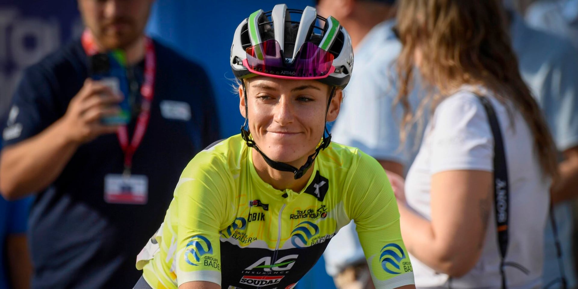 Urska Zigart leads as team leader in grand tours: "The team sees a rough diamond in me"
