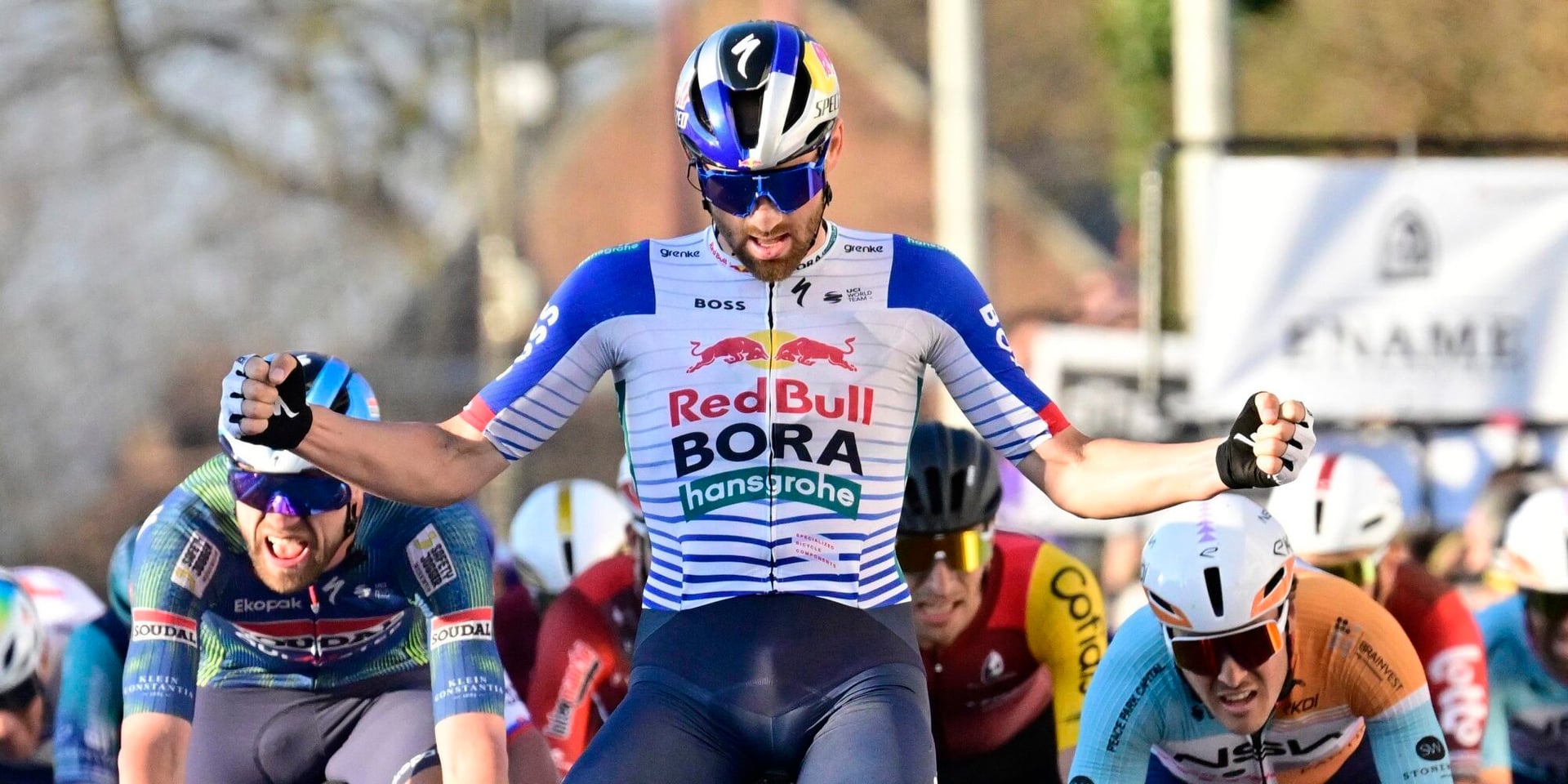 Jordi Meeus strikes in Le Samyn: "This opening weekend was a big goal for me"