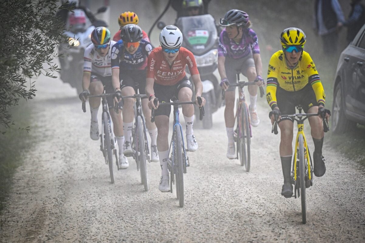 As skilled mountain bikers, Ferrand-Prévôt and Pieterse know how to handle this race — photo: fotopersburo Cor Vos