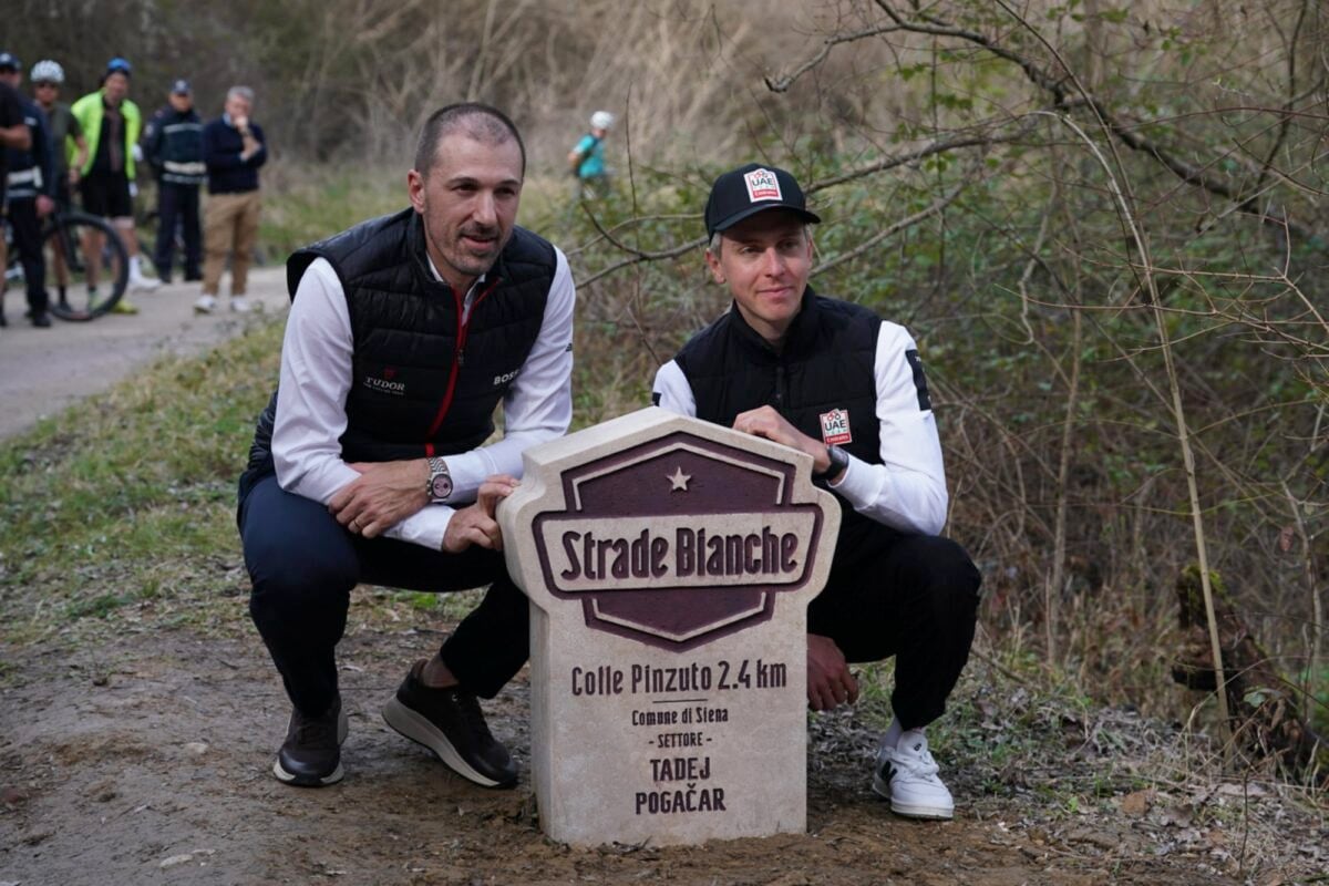Cancellara was present at the ceremony – photo: Fotopersburo Cor Vos