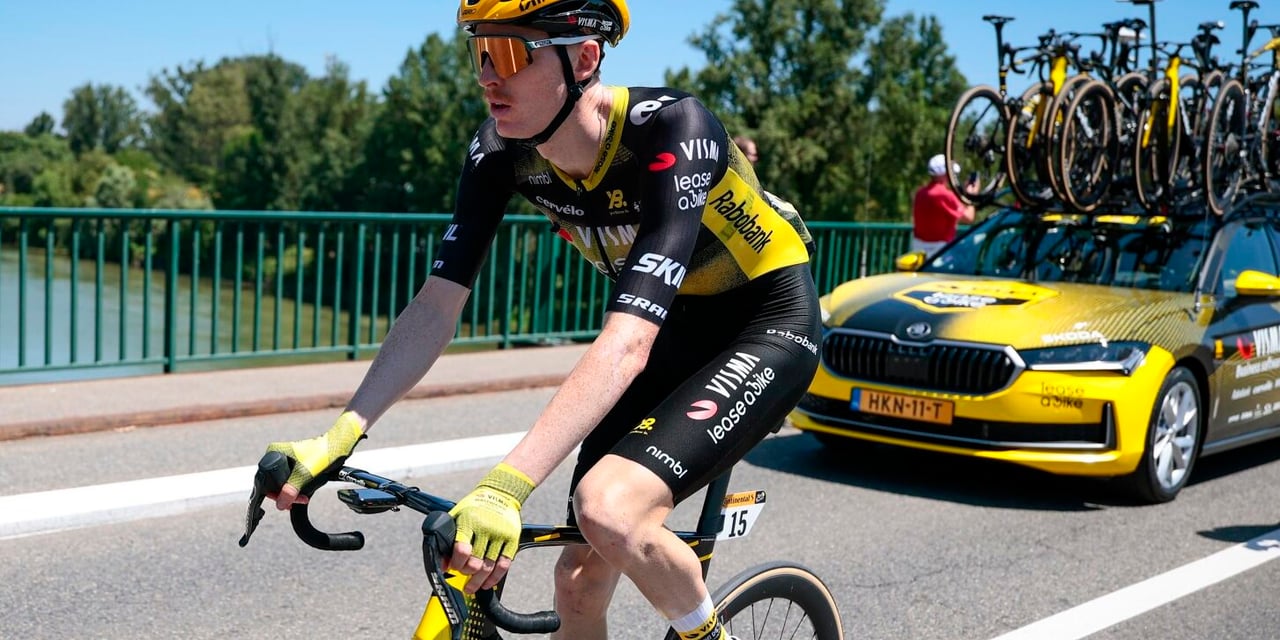 Visma | Lease a Bike Waiting for Tadej Pogacar after Crash: "Now He Can Trust We Want to Beat Him Fairly"