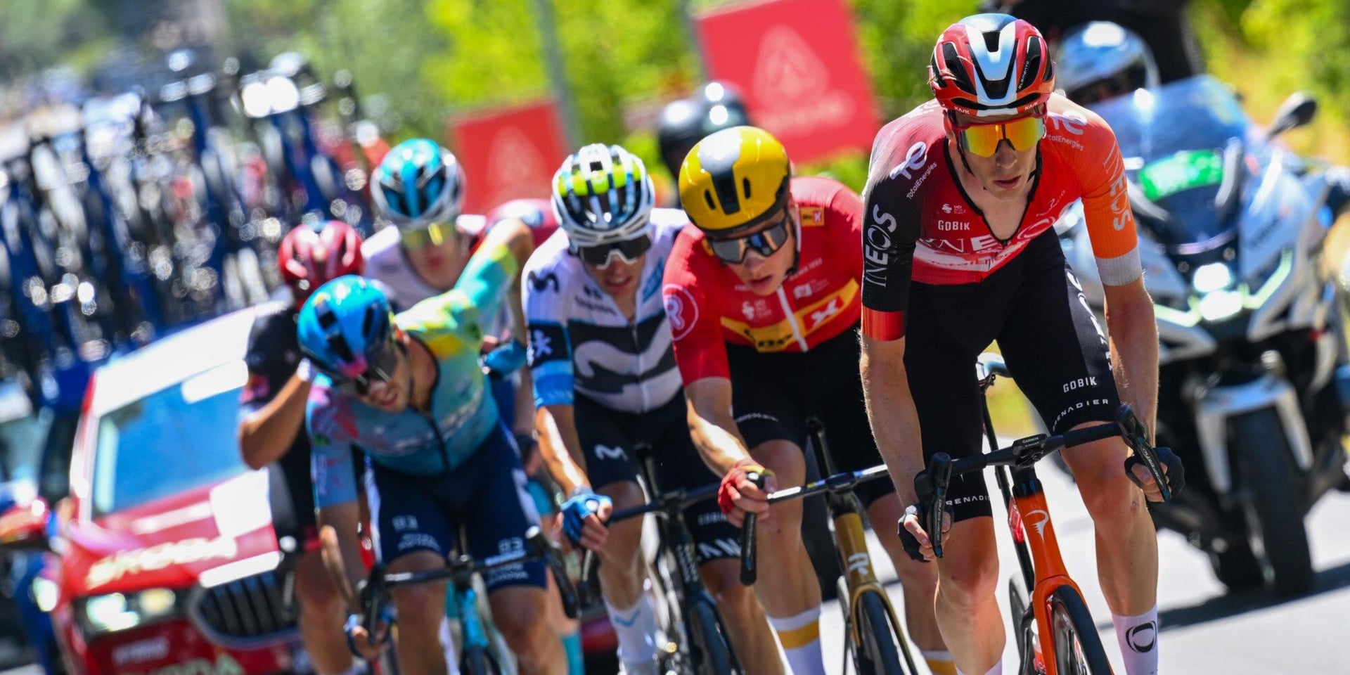 Arensman once again distinguished himself – photo: Cor Vos