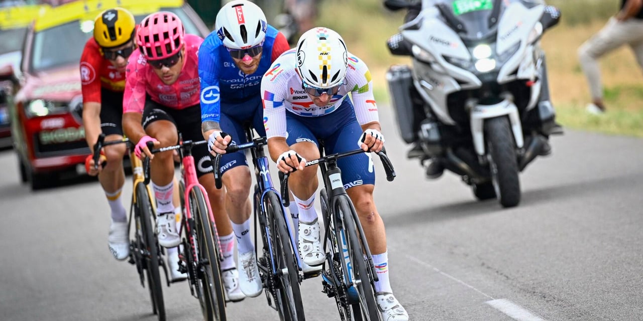 The four leaders of the day – photo: Cor Vos