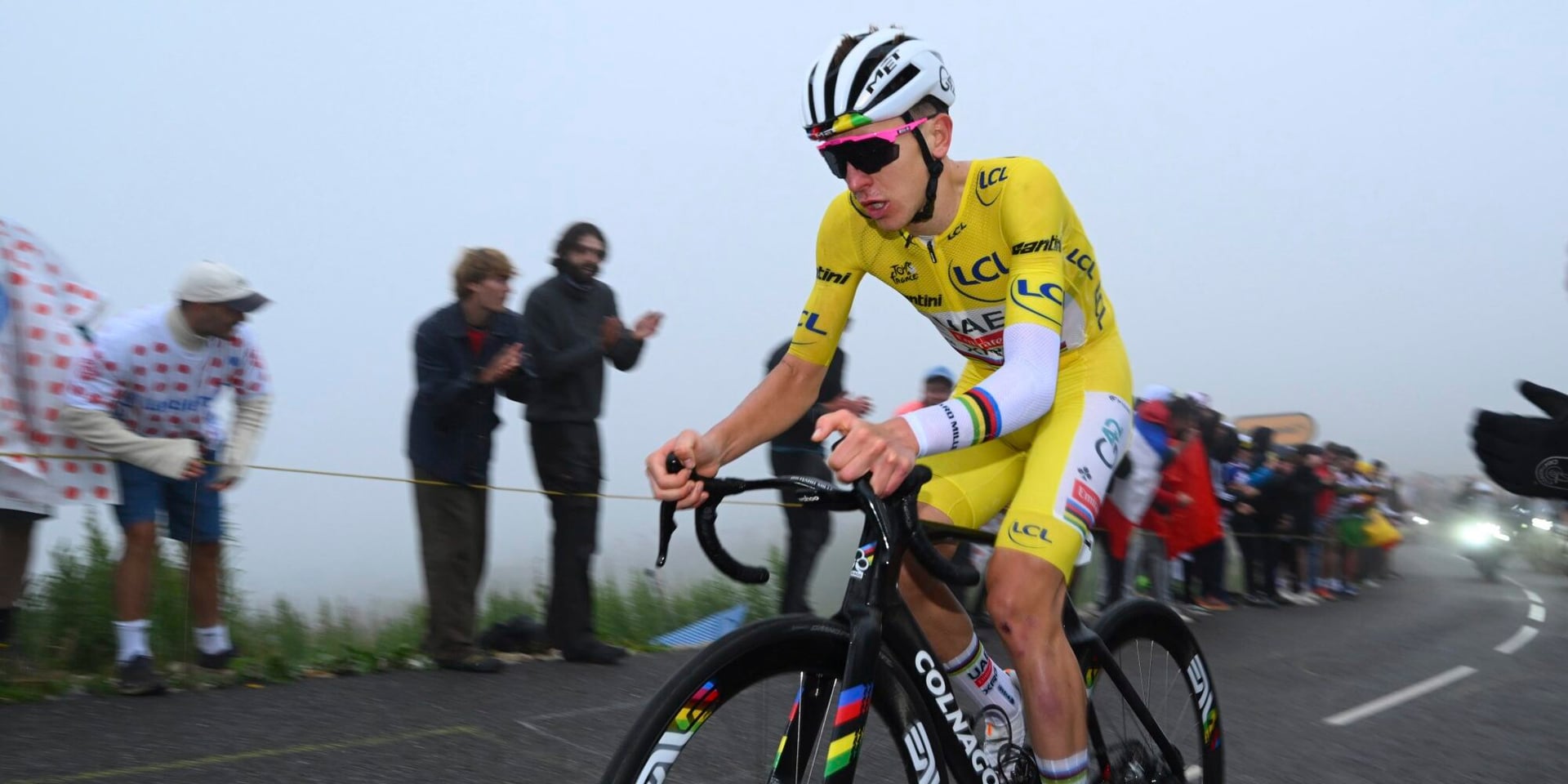 Tadej Pogacar Still Positive Despite Missing Stage Win on Col de la Loze: "Respect to Visma for Trying"