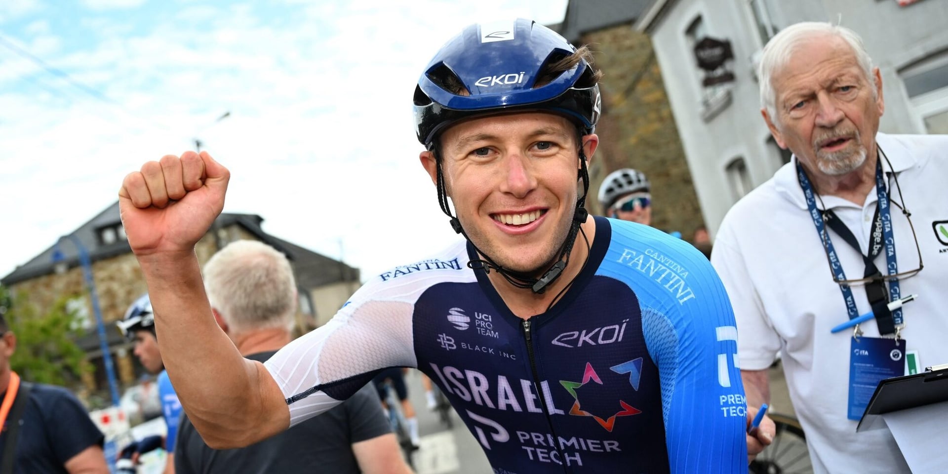 Corbin Strong Speeds to Victory in Rain-Soaked Arctic Race of Norway Opener