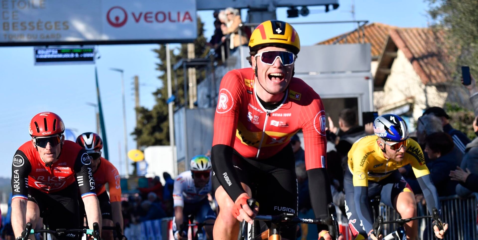 Omloop Winner Søren Waerenskjold Wins Sprint Finish in Tour of Denmark