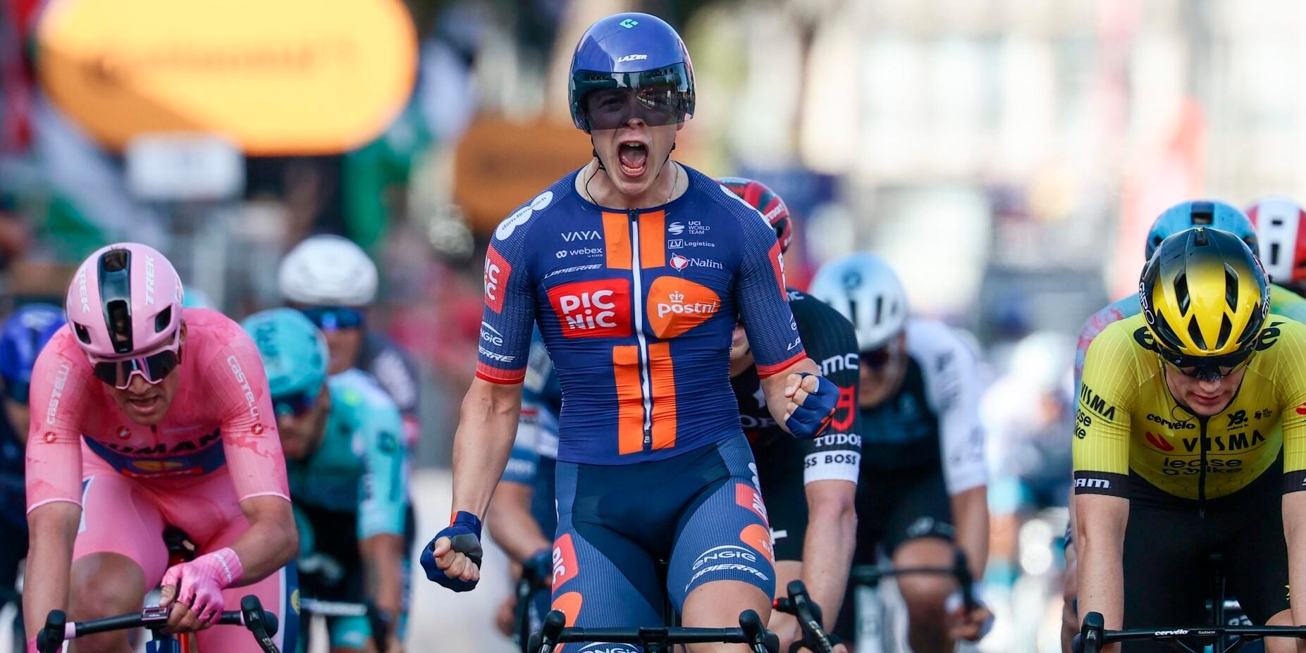 Casper van Uden already won a stage in this year's Giro - photo: Cor Vos