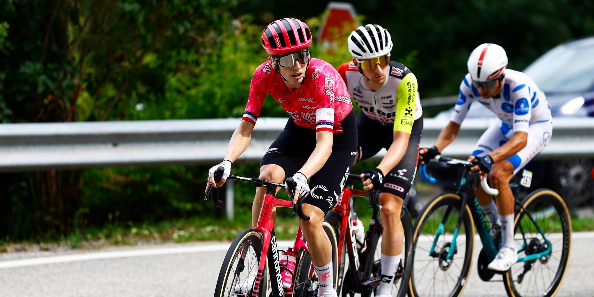Sean Quinn leads the charge - photo: Cor Vos
