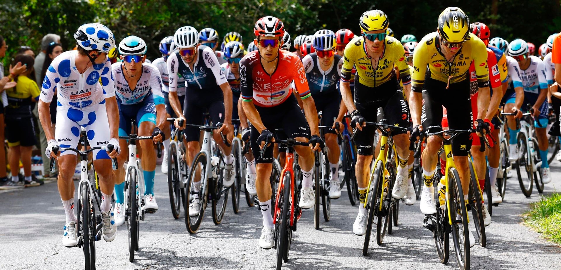 No Vuelta Stage Winner due to Uproar Caused by Pro-Palestine Protests, but Vingegaard and Pidcock Gain Time