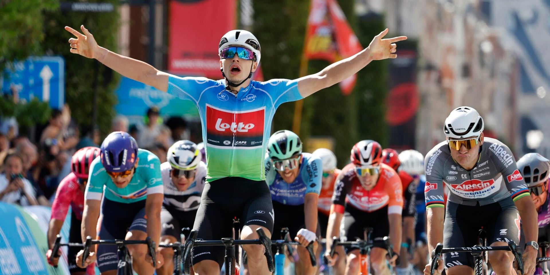 Confidence is certainly not lacking with Arnaud De Lie - photo: Cor Vos