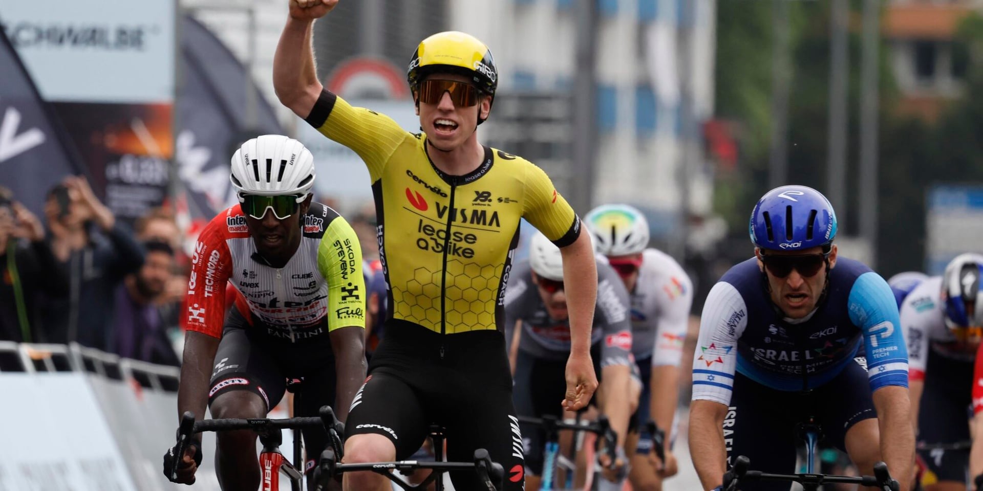 Matthew Brennan Blasts to Victory with Powerful Sprint in Tour of Poland