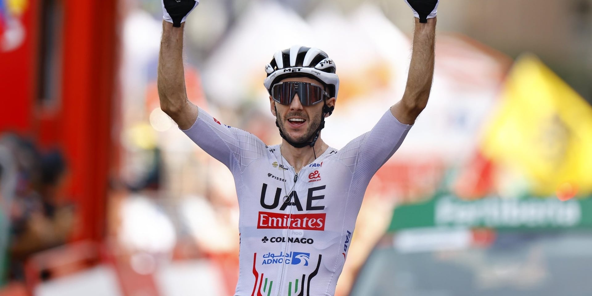 Adam Yates Has Luck on His Side and Wins Solo at Coppa Agostoni