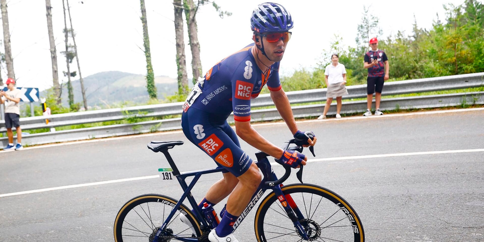 Eddy during the Vuelta -photo: Cor Vos
