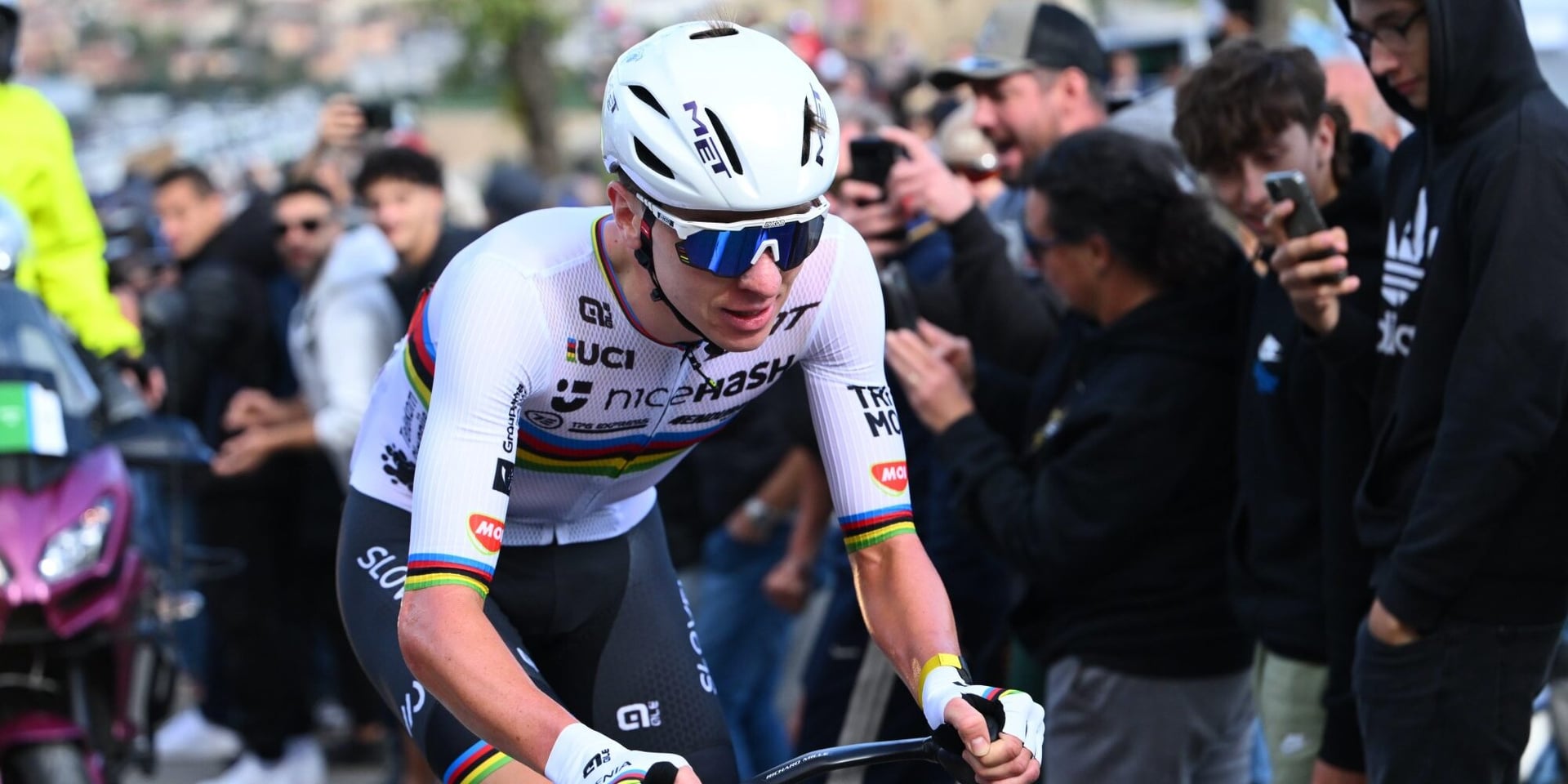 Tadej Pogacar Rides Like a Young God but Felt Old After Tre Valli Varesine