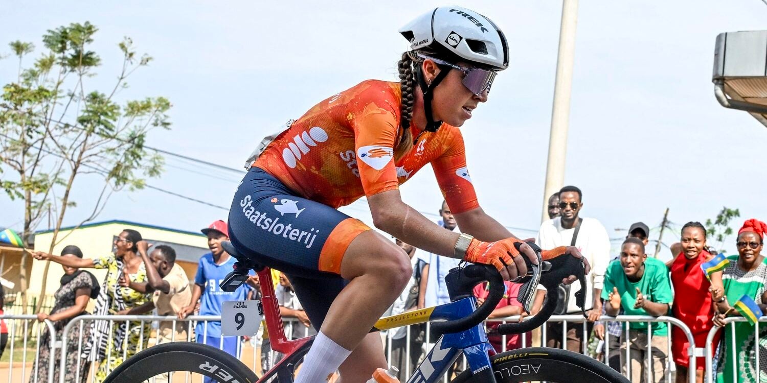 We finally see Shirin van Anrooij back in cyclocross - photo: Fotopersburo Cor Vos