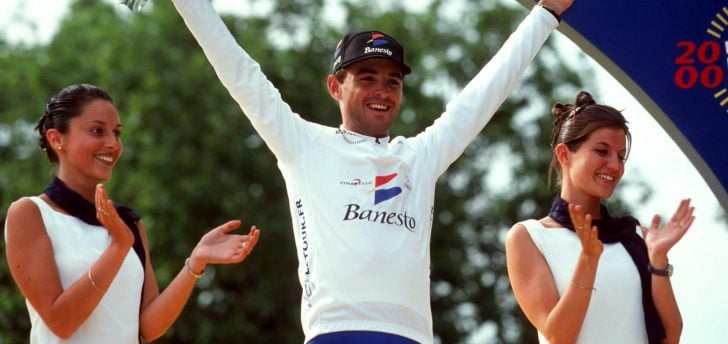 Francisco Mancebo won the white jersey in the 2000 Tour - photo: Fotopersburo Cor Vos