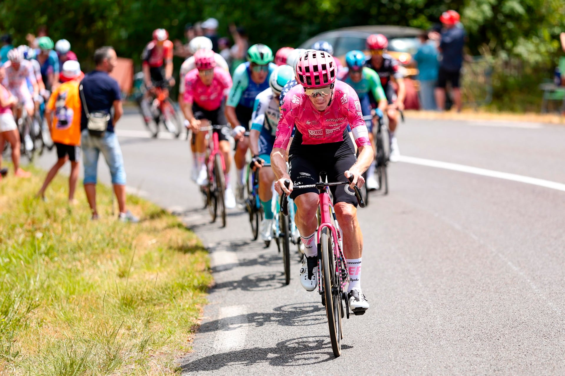 Baudin on the attack during the Tour - photo: Cor Vos