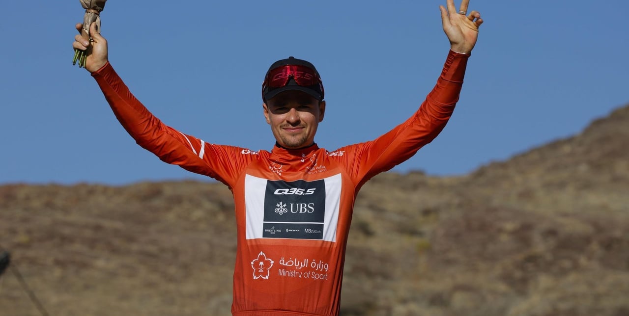 Tom Pidcock was the standout rider at this year's AlUla Tour – photo: Fotopersburo Cor Vos