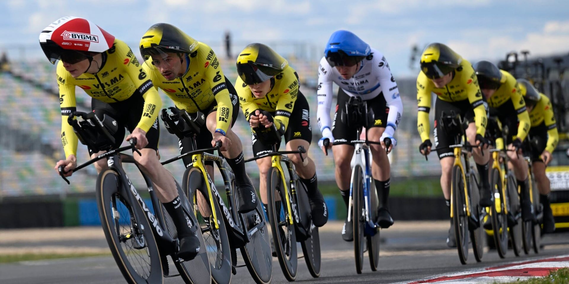 New Team Time Trial Concept in Tour Faces Early Criticism from Visma | Lease a Bike