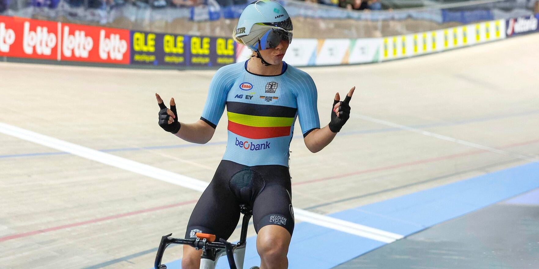 Unibet Tietema Rockets Recruit Wins Gold at Track World Championships, Belgian Women Surprise