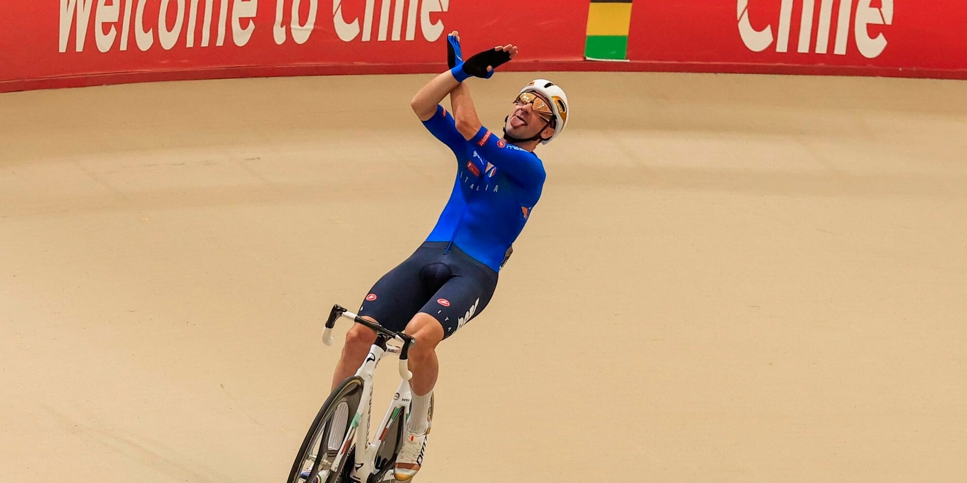 Elia Viviani Takes Gold in Final World Championship Stage: "But Was Nervous Like It Was My First Race