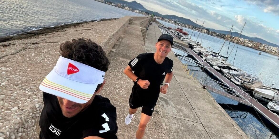 Greg Van Avermaet and Mathieu van der Poel Run Together in Spain: "Thanks for Waiting for Me