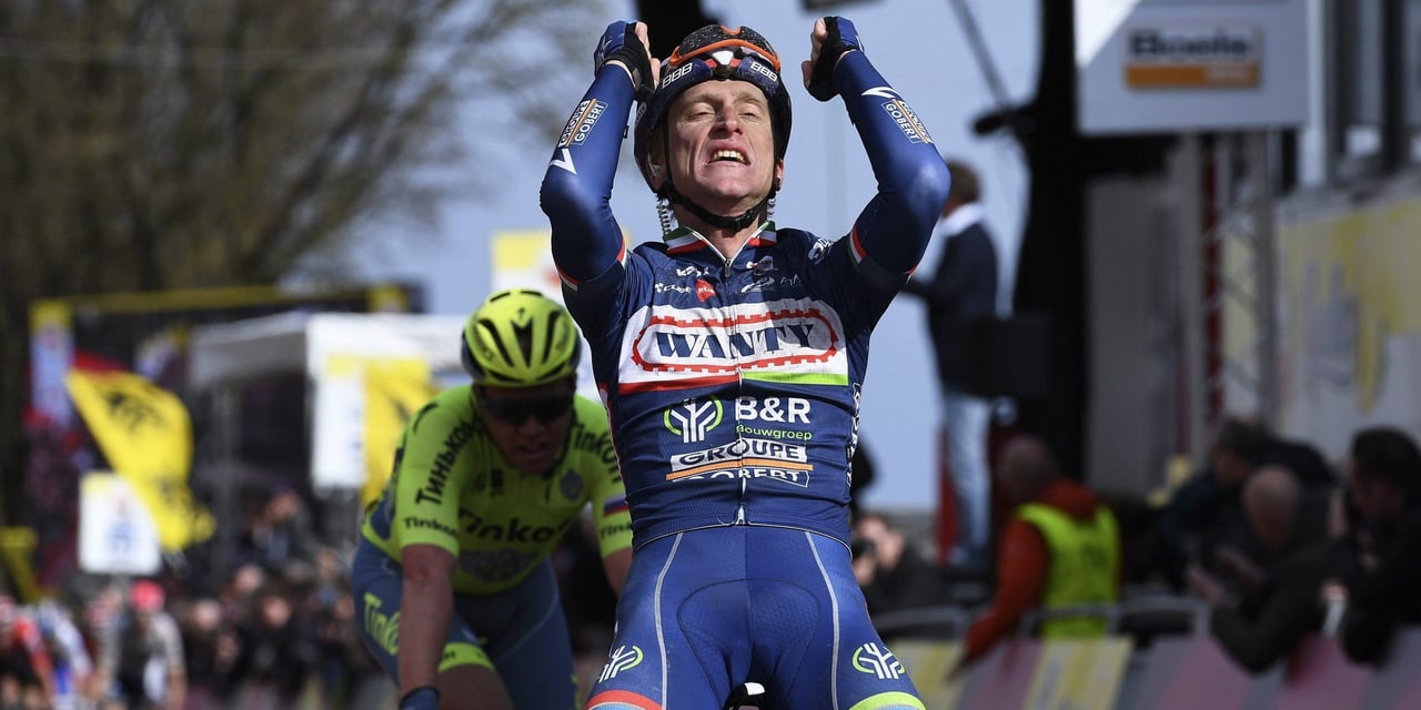 Enrico Gasparotto won the Amstel Gold Race twice, including in 2016 - photo: Fotopersburo Cor Vos