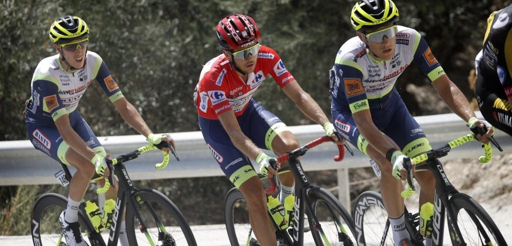 Eiking previously wore the red leader’s jersey at the Vuelta - photo: Fotopersburo Cor Vos