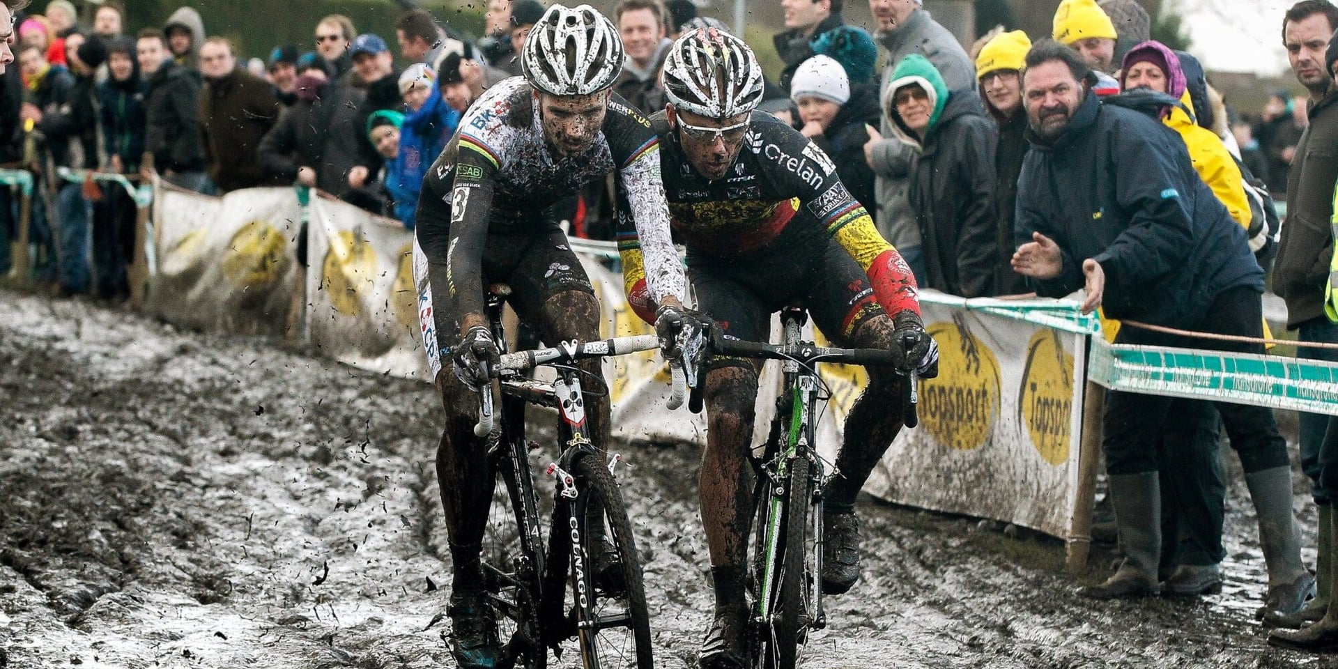There was sometimes tough talk between Niels Albert and Sven Nys too – photo: Fotopersburo Cor Vos