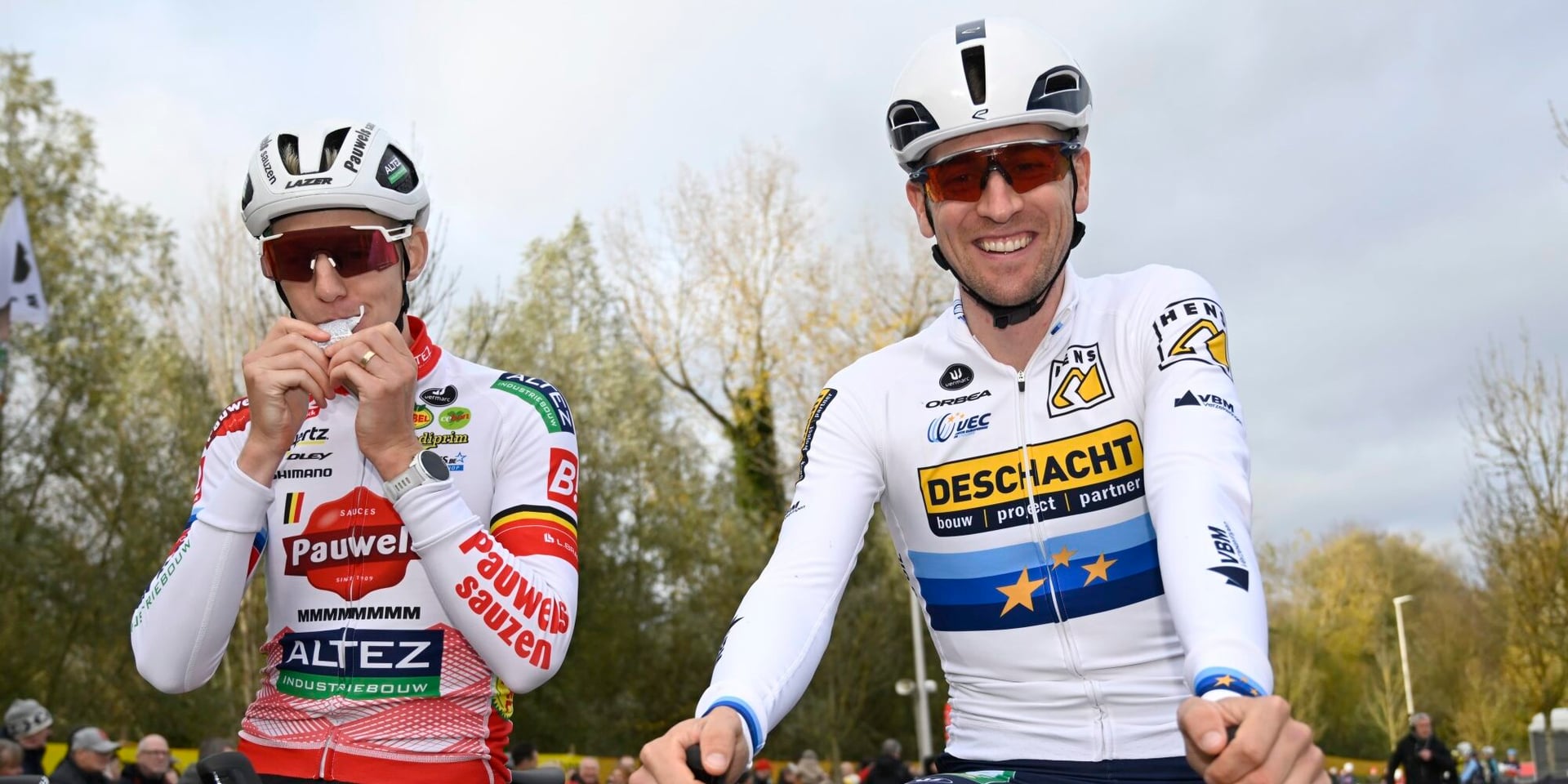 Toon Aerts shines in his European champion’s jersey - photo: Fotopersburo Cor Vos