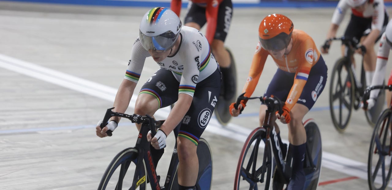 Lotte Kopecky wins Belgian track title immediately on return