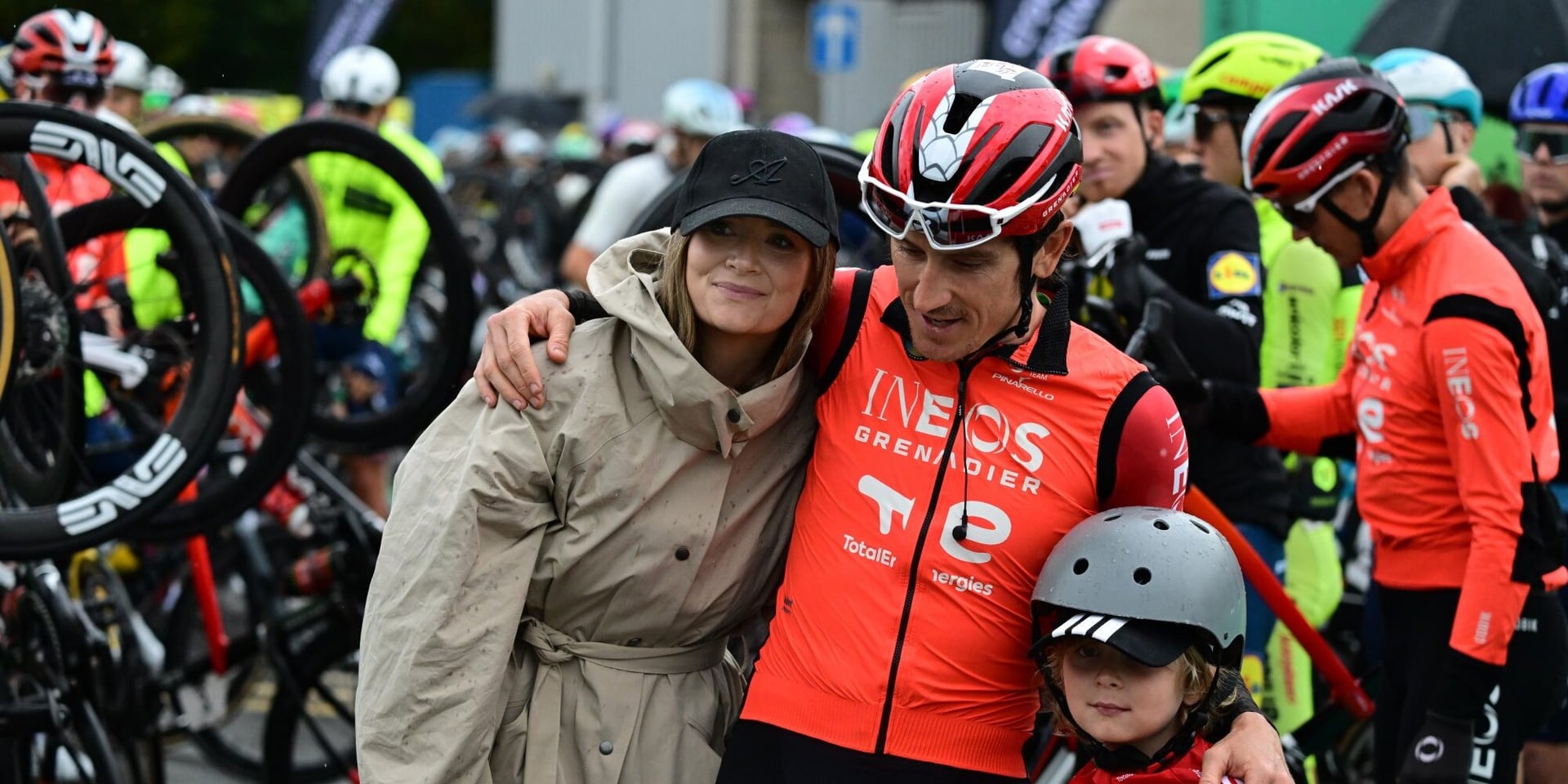 Geraint Thomas already receives praise for his work as head of racing