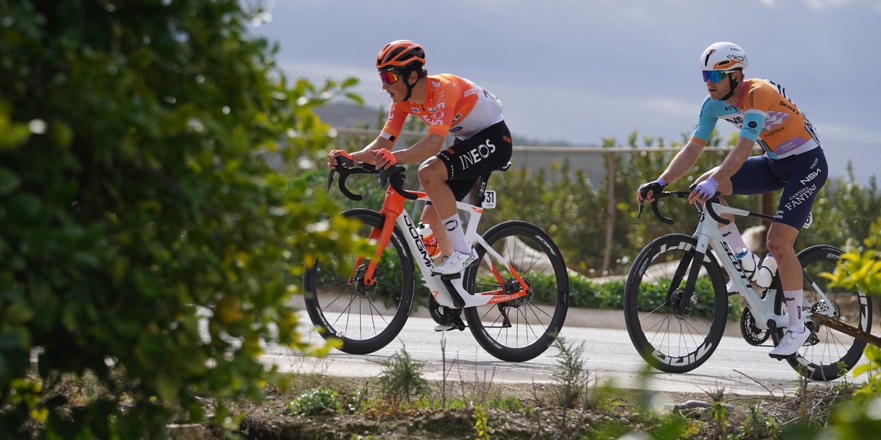Andrew August stays ahead of two Belgians in stage three of the Tour of Valencia