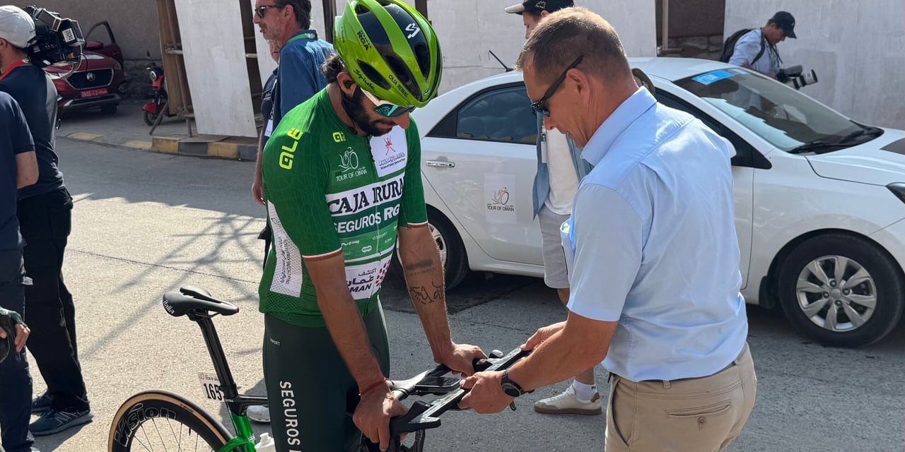 Those who don’t comply are disqualified: UCI enforces strict checks on minimum handlebar width