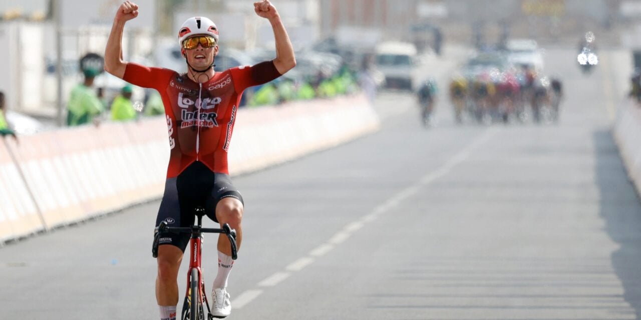 Early breakaway rider Baptiste Veistroffer wins impressively in Tour of Oman