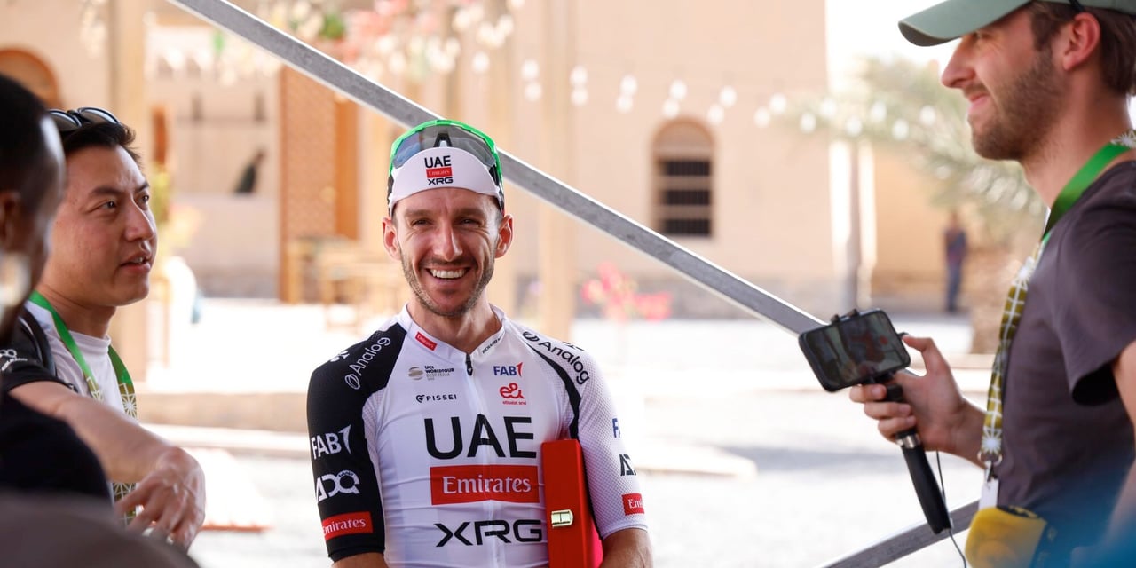 Adam Yates looks forward to extending Green Mountain: "I might even do a altitude camp there!"