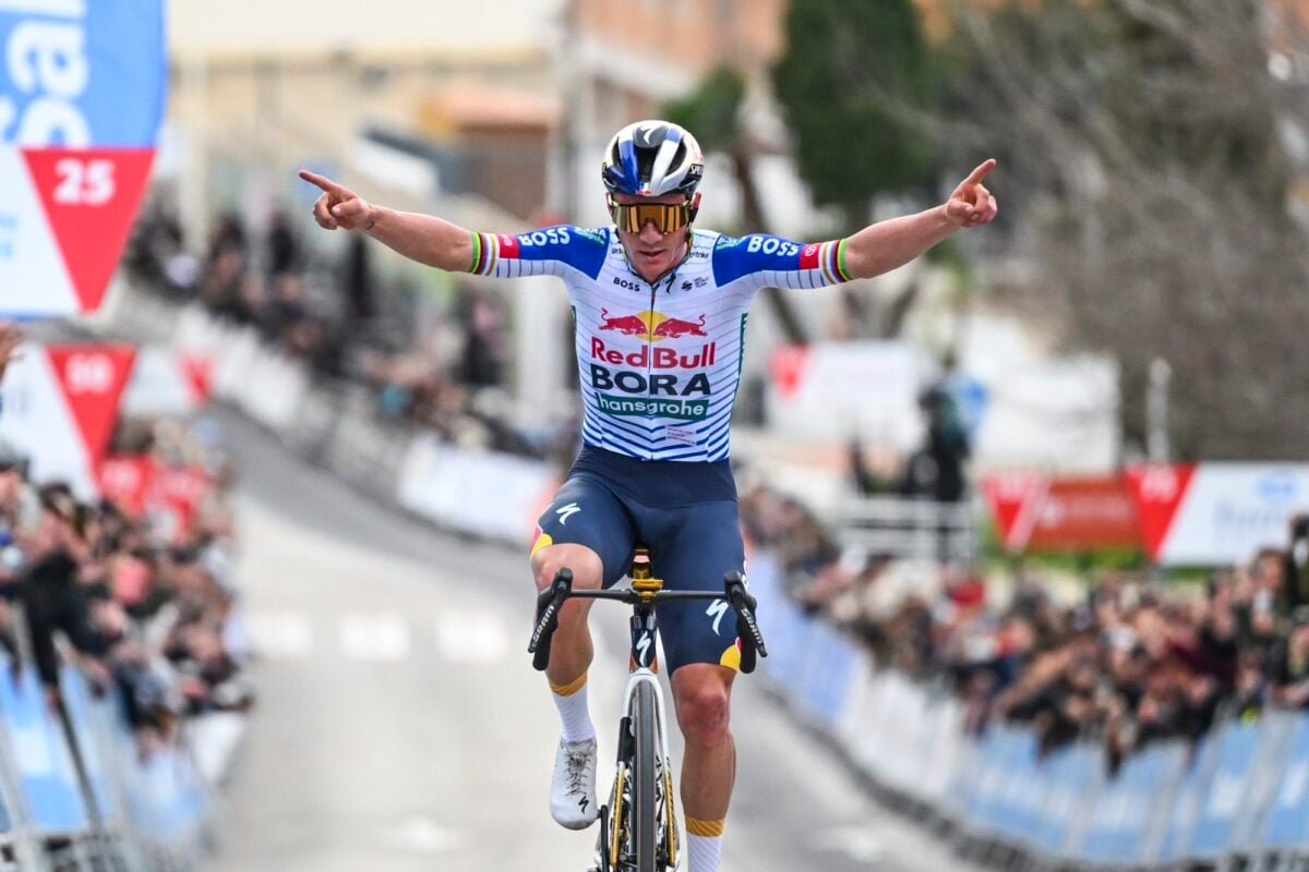 Evenepoel already claimed five individual wins in 2026 and also won a team time trial with Red Bull - photo: Fotopersburo Cor Vos