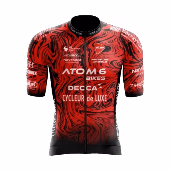 Atom 6 Bikes - Decca Continental Team logo