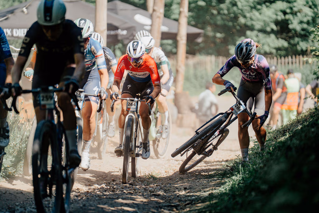 Lorena Wiebes in action at Marly Grav. Photo: Koen Hermsen