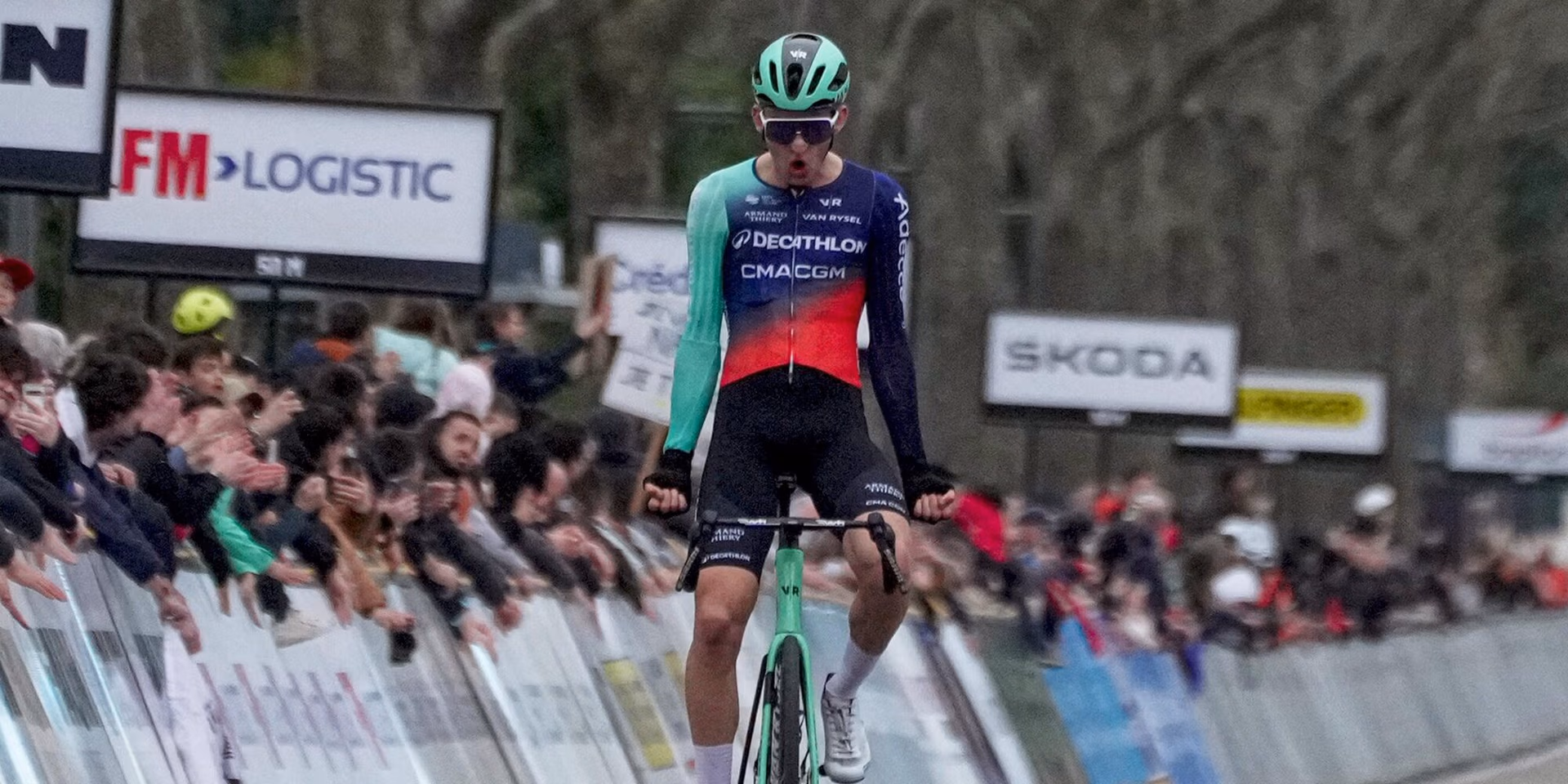 Paul Seixas maintains top form and blasts minutes ahead in Ardèche Classic against Christen and Jorgenson